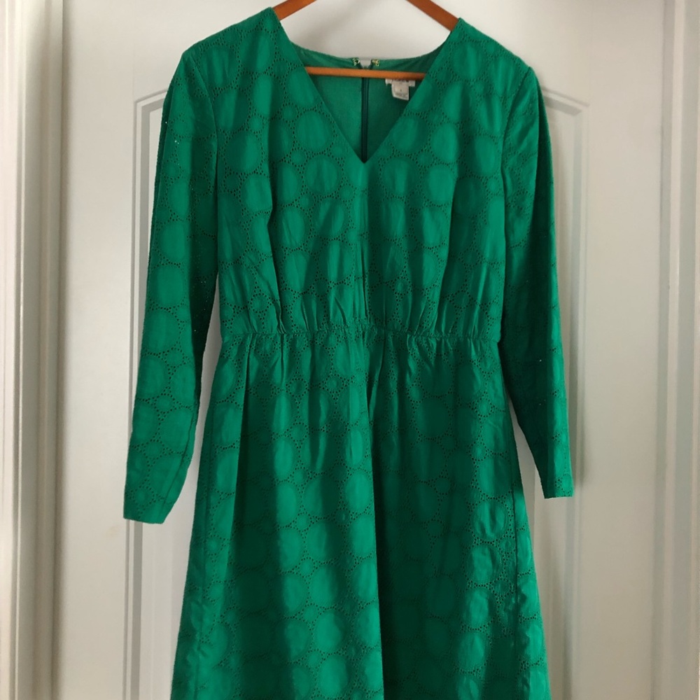 JCrew Eyelet Dress